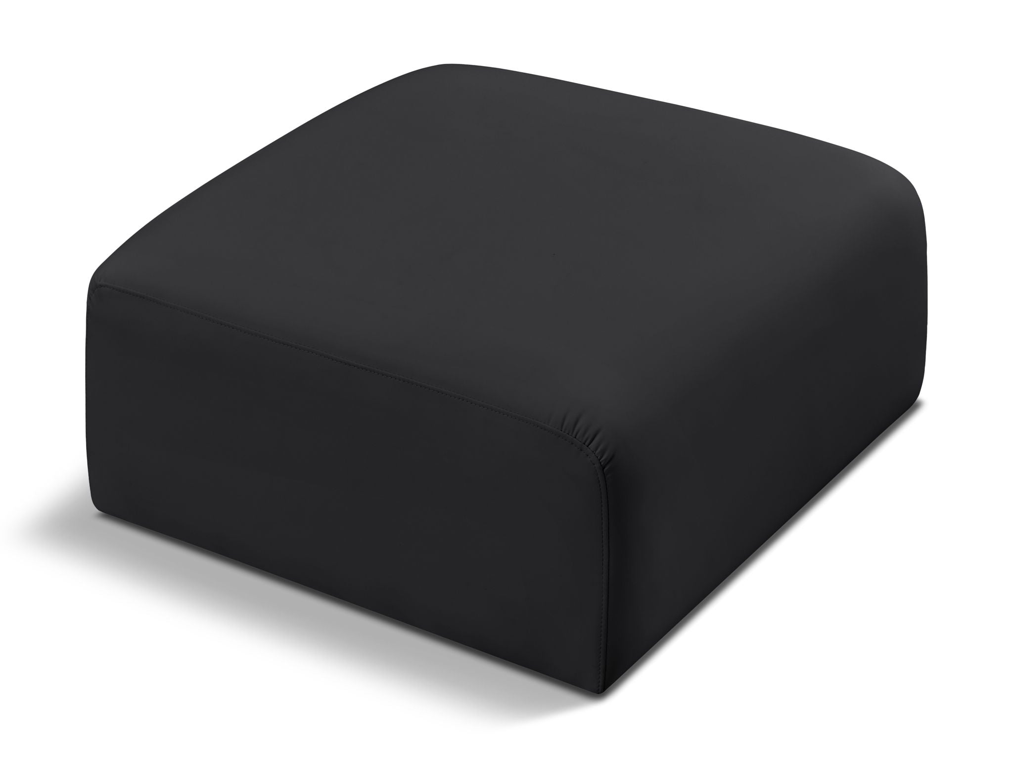 Arc - Faux Leather Ottoman - Urban Living Furniture (Los Angeles, CA)