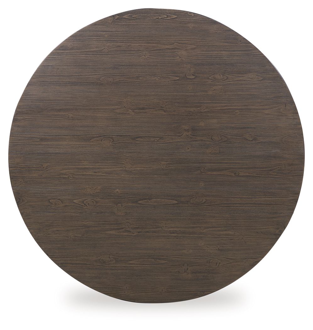 Neo - Rich Brown - Round Cocktail Table - Urban Living Furniture (Los Angeles, CA)