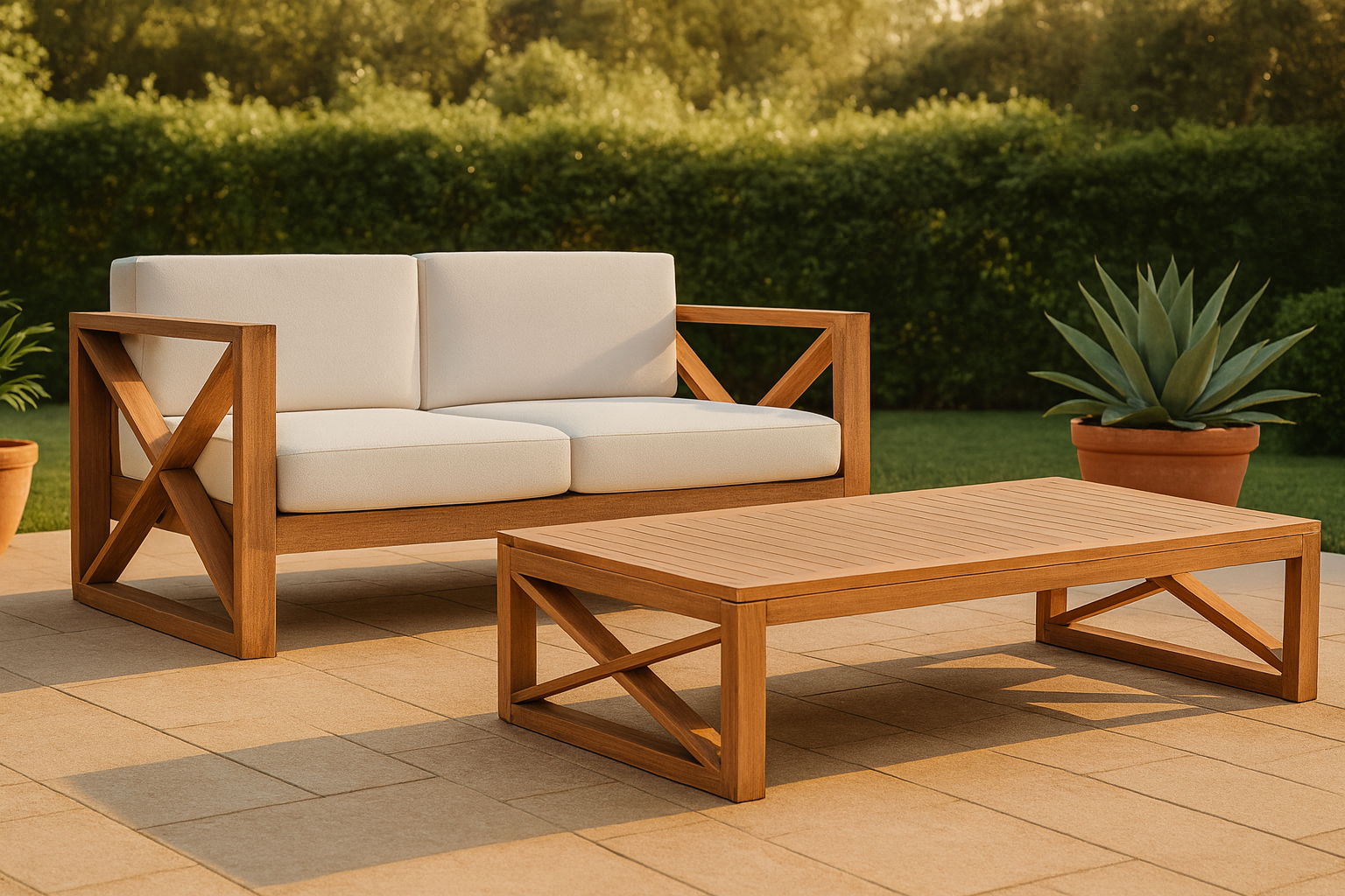Anguilla - Water Resistant Outdoor Loveseat - Urban Living Furniture (Los Angeles, CA)