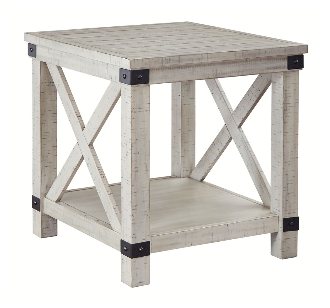 Carynhurst - Whitewash - Rectangular End Table - Urban Living Furniture (Los Angeles, CA)