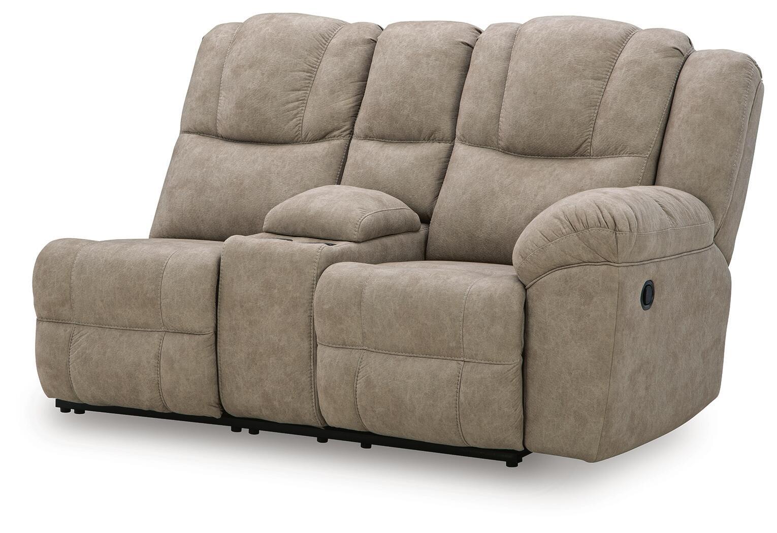 Pearce-Pike - RAF Reclining Loveseat With Console - Birch - Urban Living Furniture (Los Angeles, CA)