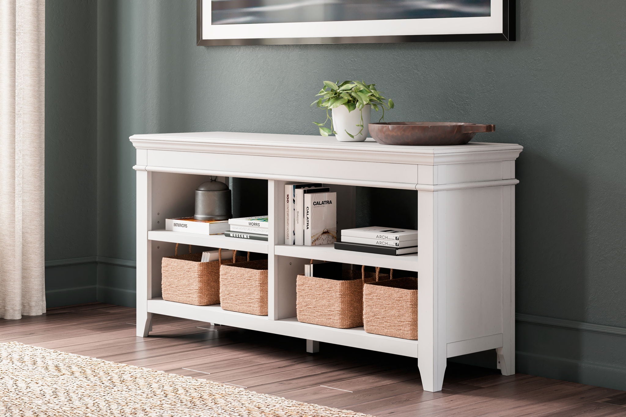 Kanwyn - Whitewash - Credenza - Urban Living Furniture (Los Angeles, CA)