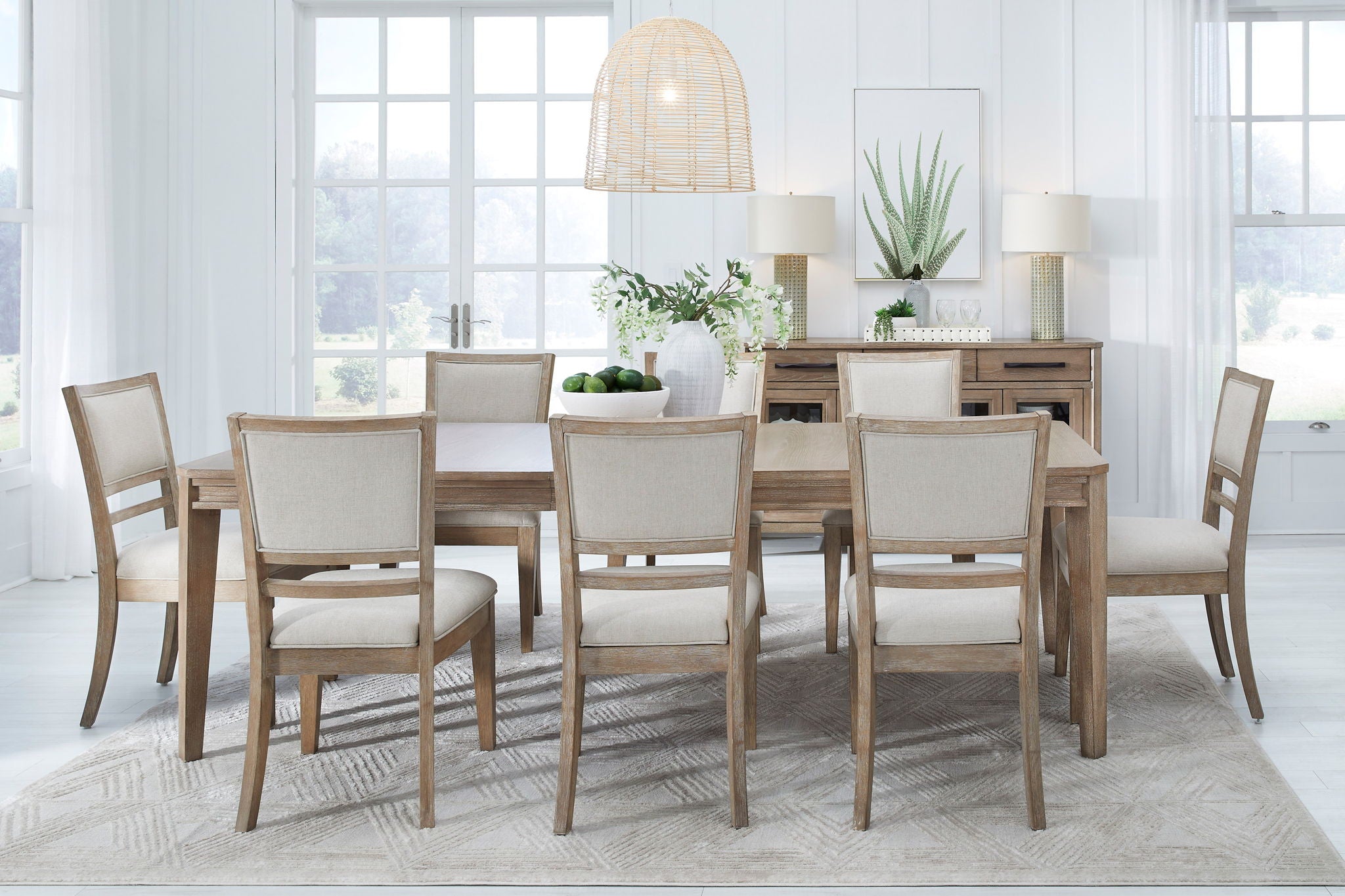 Breckenridge - Dining 78-96" Rectangular Table With 18" Leaf - Medium Brown - Urban Living Furniture (Los Angeles, CA)