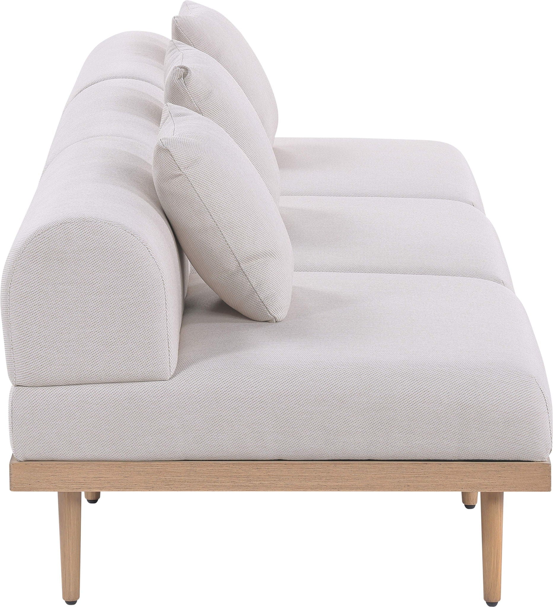 Laguna - 3 Piece Resilient Water Resistant Fabric 106.5" Outdoor Patio Armless Modular Sofa - Urban Living Furniture (Los Angeles, CA)
