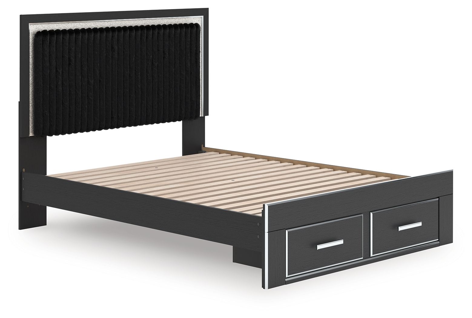 Zuraleus - Upholstered Panel Platform Storage Bed - Urban Living Furniture (Los Angeles, CA)
