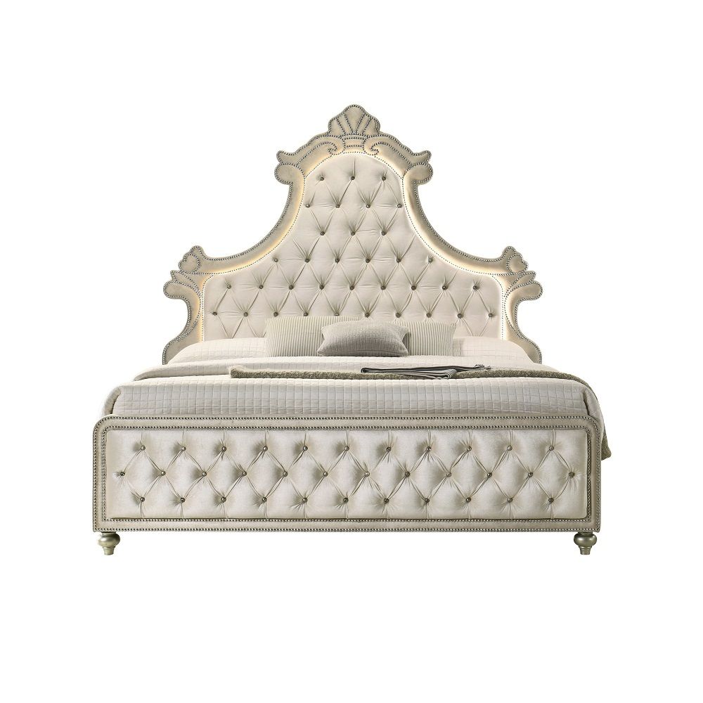 Lucienne - Bed With LED - Urban Living Furniture (Los Angeles, CA)