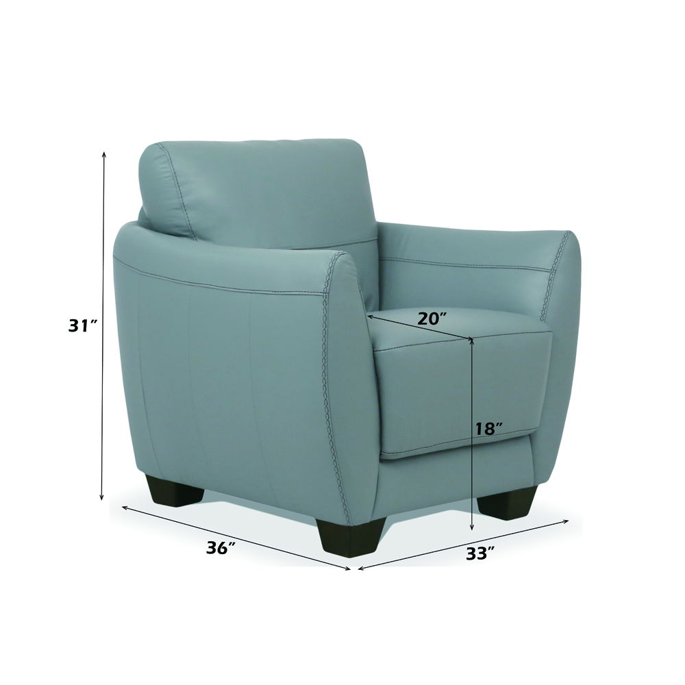 Valeria - Chair - Watery Leather