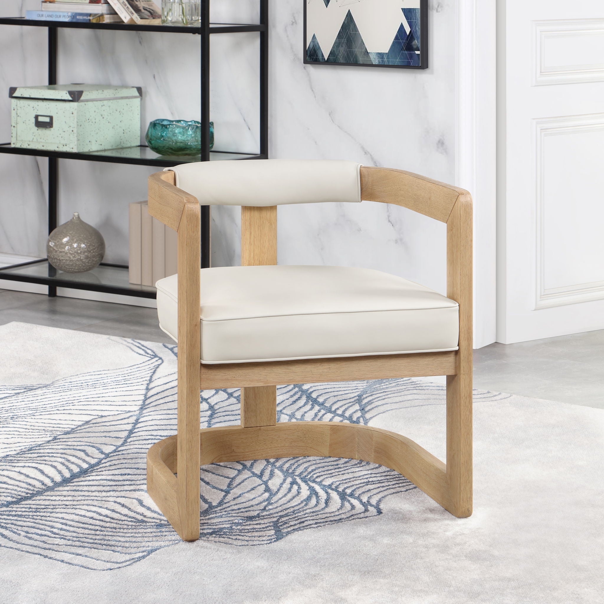 Manchester - Dining Chair - Cream - Urban Living Furniture (Los Angeles, CA)