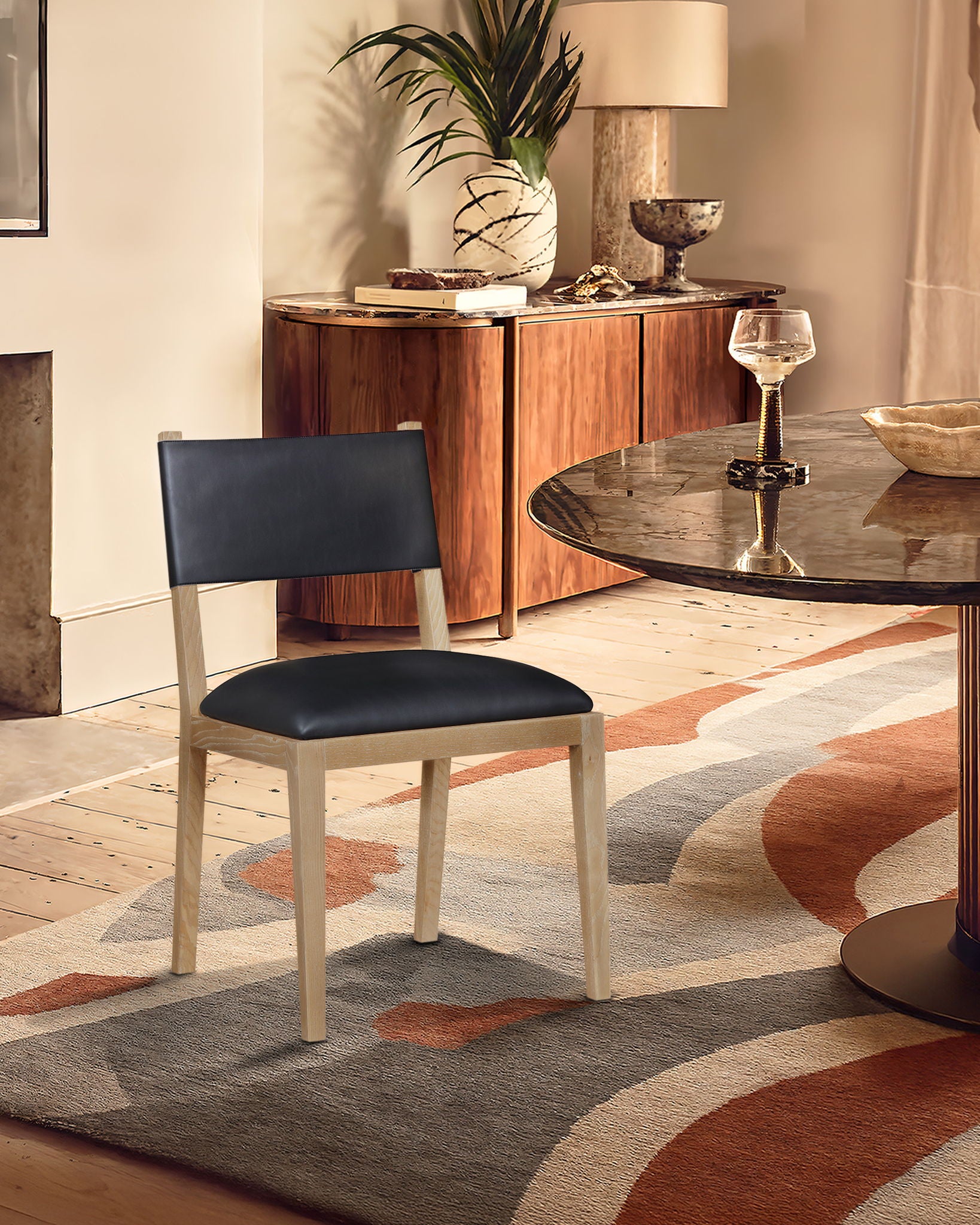 Avon - Vegan Leather Dining Side Chair (Set of 2) - Urban Living Furniture (Los Angeles, CA)
