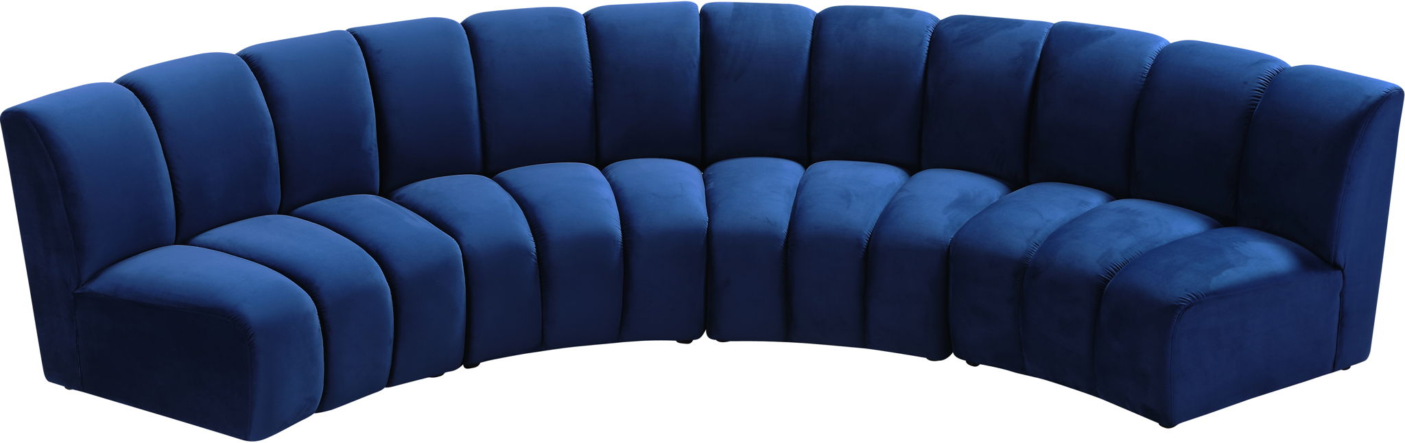 Infinity - 4 Piece Velvet Modular Sectional - Urban Living Furniture (Los Angeles, CA)