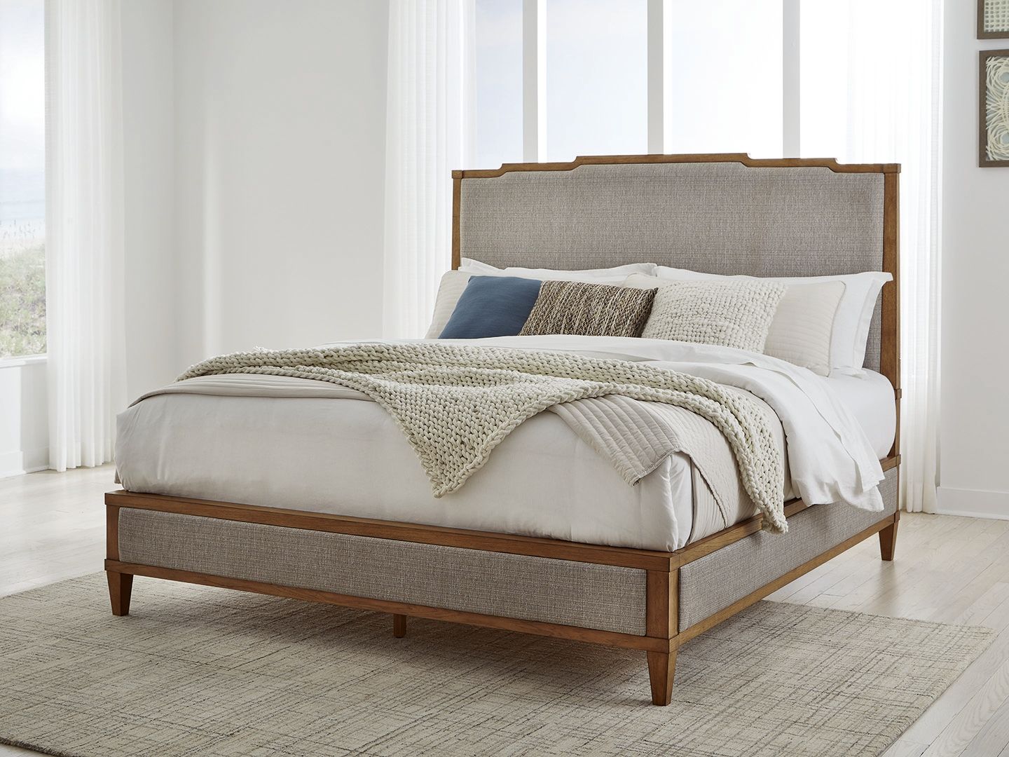 Sharlance - Upholstered Panel Bed - Urban Living Furniture (Los Angeles, CA)