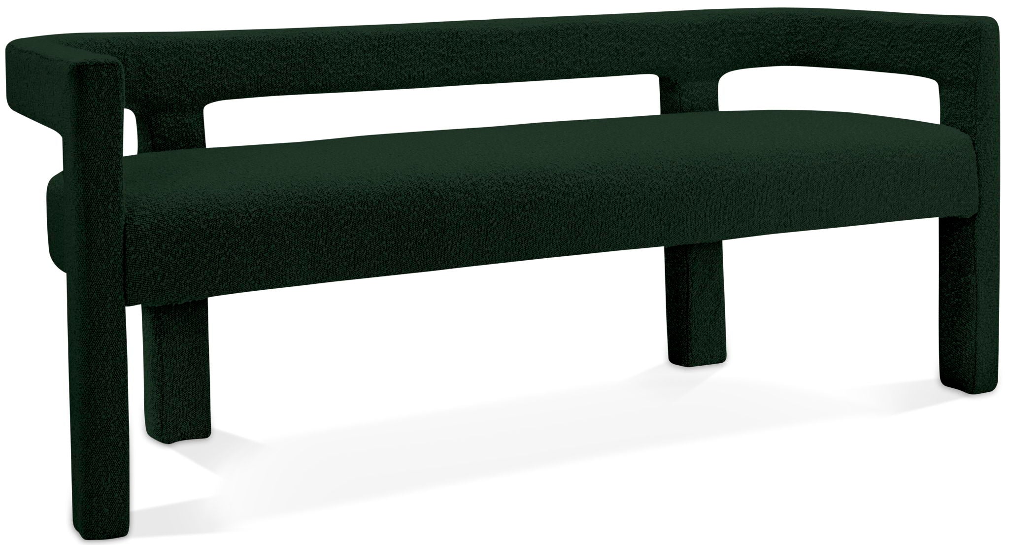 Athena - Boucle Fabric Bench - Urban Living Furniture (Los Angeles, CA)