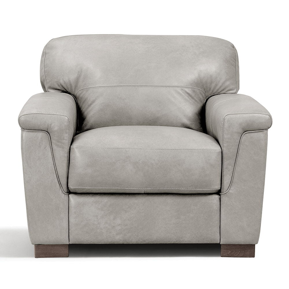 Cornelia - Chair - Pearl Gray Leather - Urban Living Furniture (Los Angeles, CA)