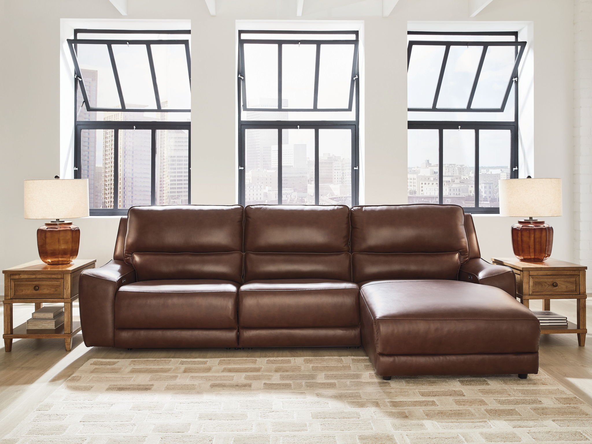 DeepWakes - Power Reclining Sectional - Urban Living Furniture (Los Angeles, CA)
