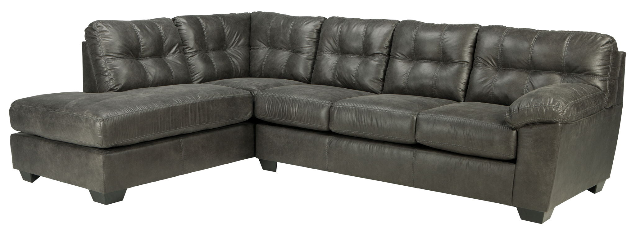 Fallston - Slate - Left Arm Facing Chaise 2 Pc Sectional - Urban Living Furniture (Los Angeles, CA)