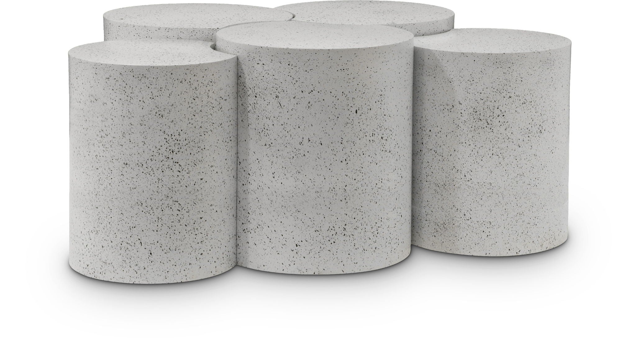 Dimple - 20" 5 Piece Modular Coffee Table - Terazzo Finish - Urban Living Furniture (Los Angeles, CA)