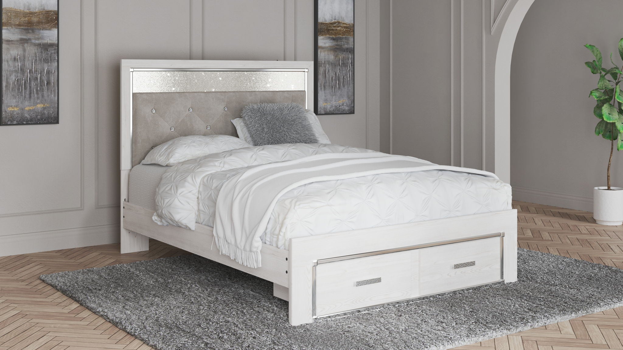 Altyra - Panel Bed - Urban Living Furniture (Los Angeles, CA)
