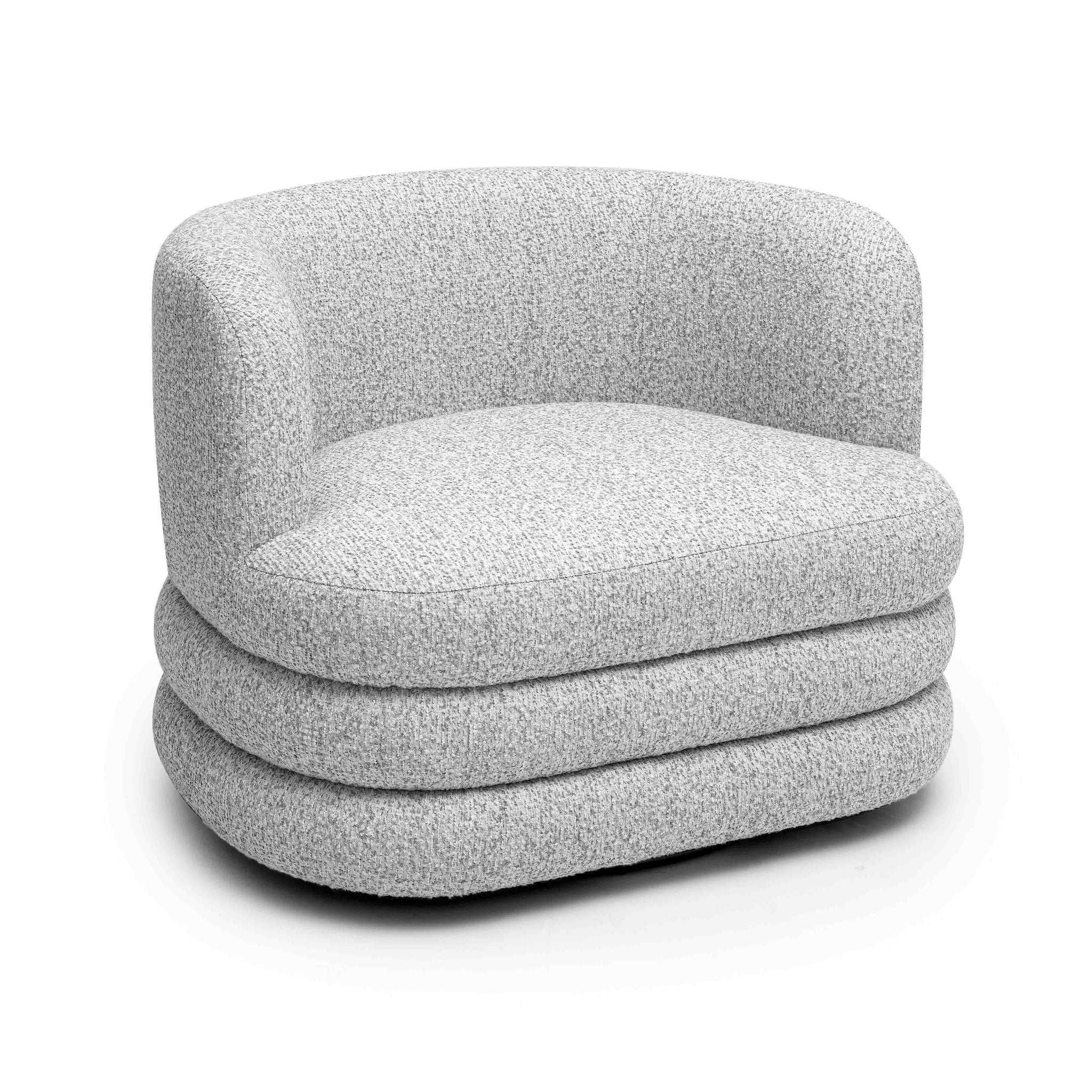 Astor - Swivel Hotel Lounge Chair - Light Gray - Urban Living Furniture (Los Angeles, CA)