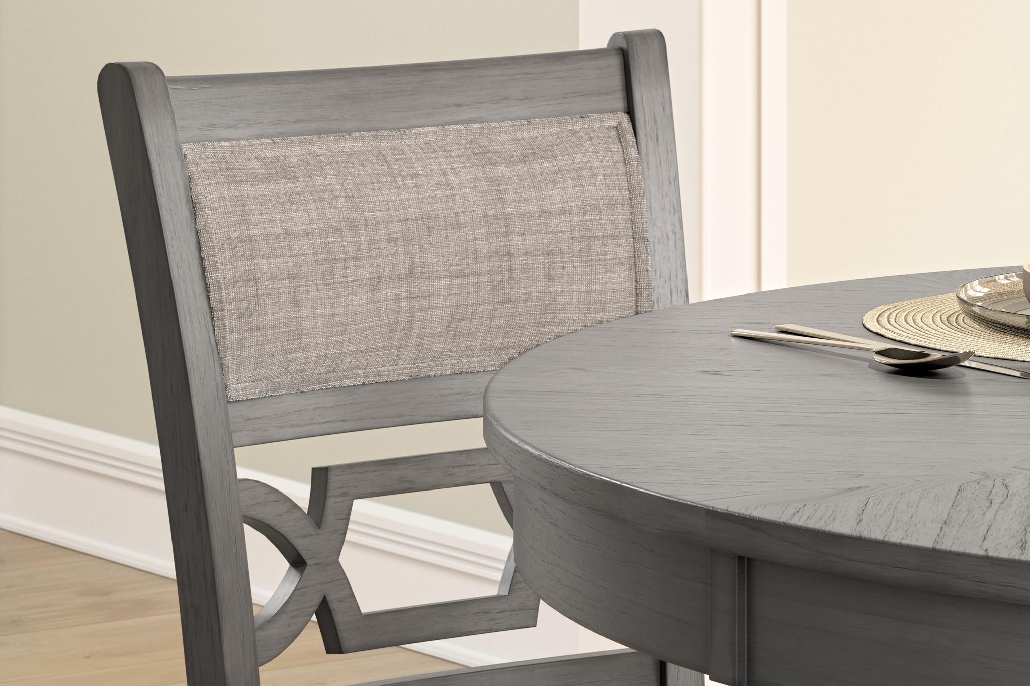 Wrenning - Drm Counter Table Set (Set of 5) - Gray - Urban Living Furniture (Los Angeles, CA)