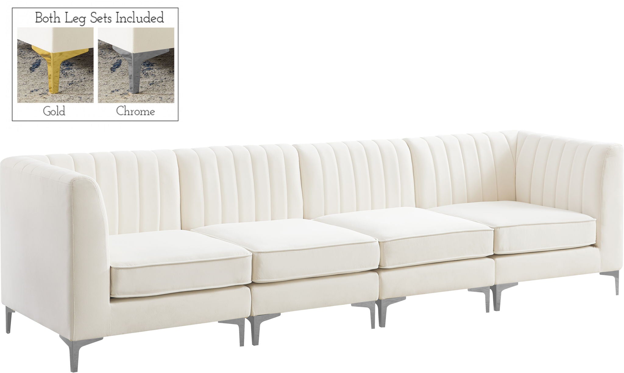 Alina - Modular 4 Seat Sofa - Urban Living Furniture (Los Angeles, CA)
