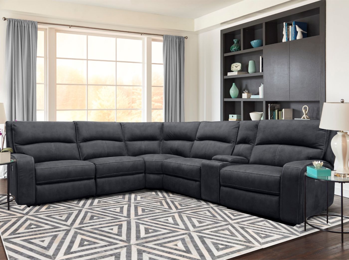 Polaris - Modular Power Reclining Sectional - Urban Living Furniture (Los Angeles, CA)