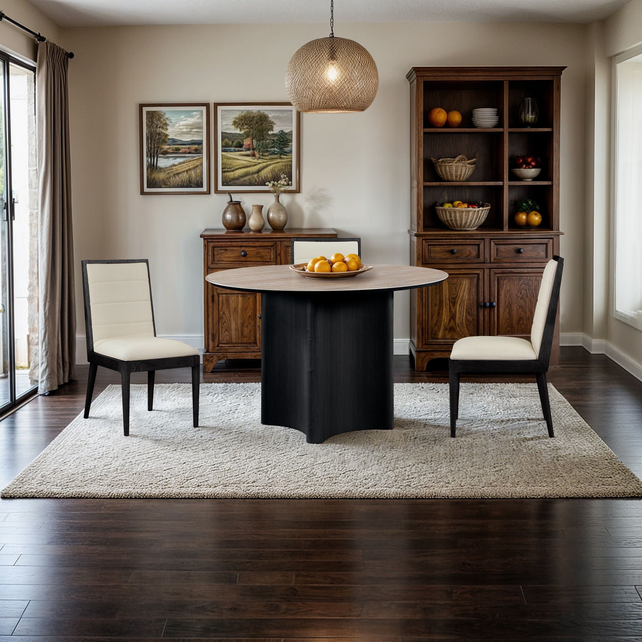 Corvina - Square Oak Veneer Dining Table - Urban Living Furniture (Los Angeles, CA)