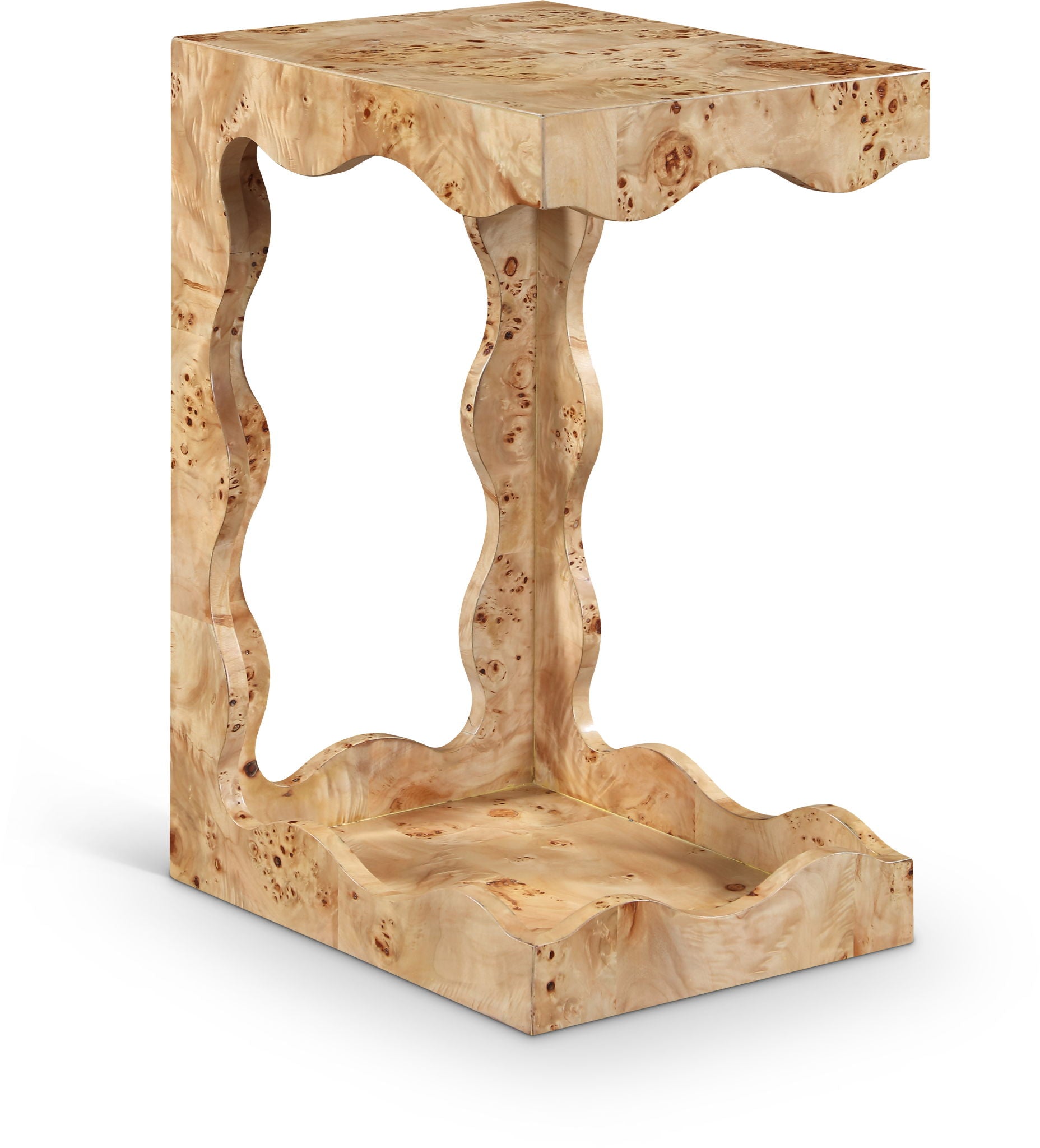 Vassa - Burl Veneer End Table - Urban Living Furniture (Los Angeles, CA)