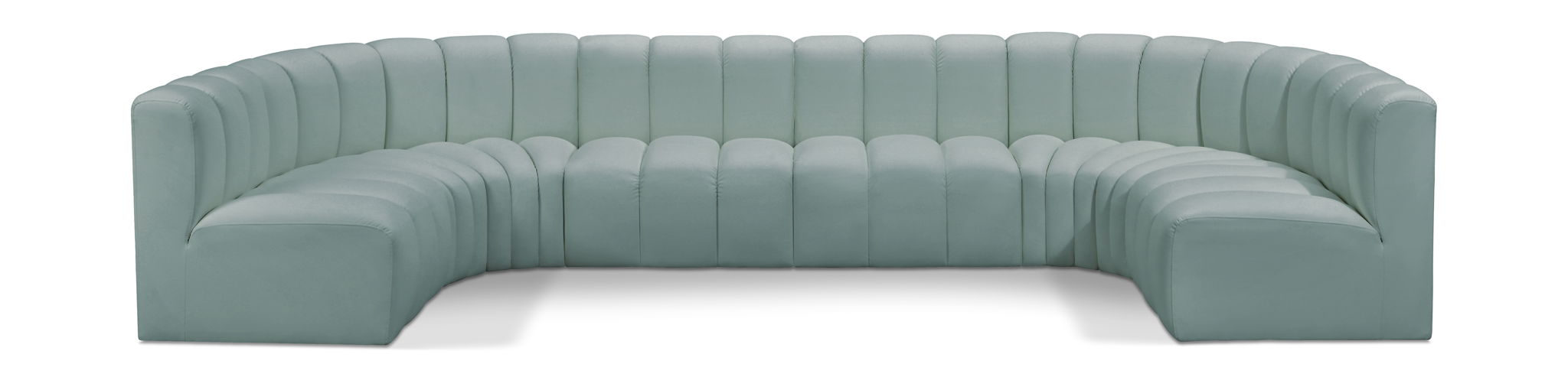 Arc - Faux Leather Modular U-Shaped Sectional - Urban Living Furniture (Los Angeles, CA)