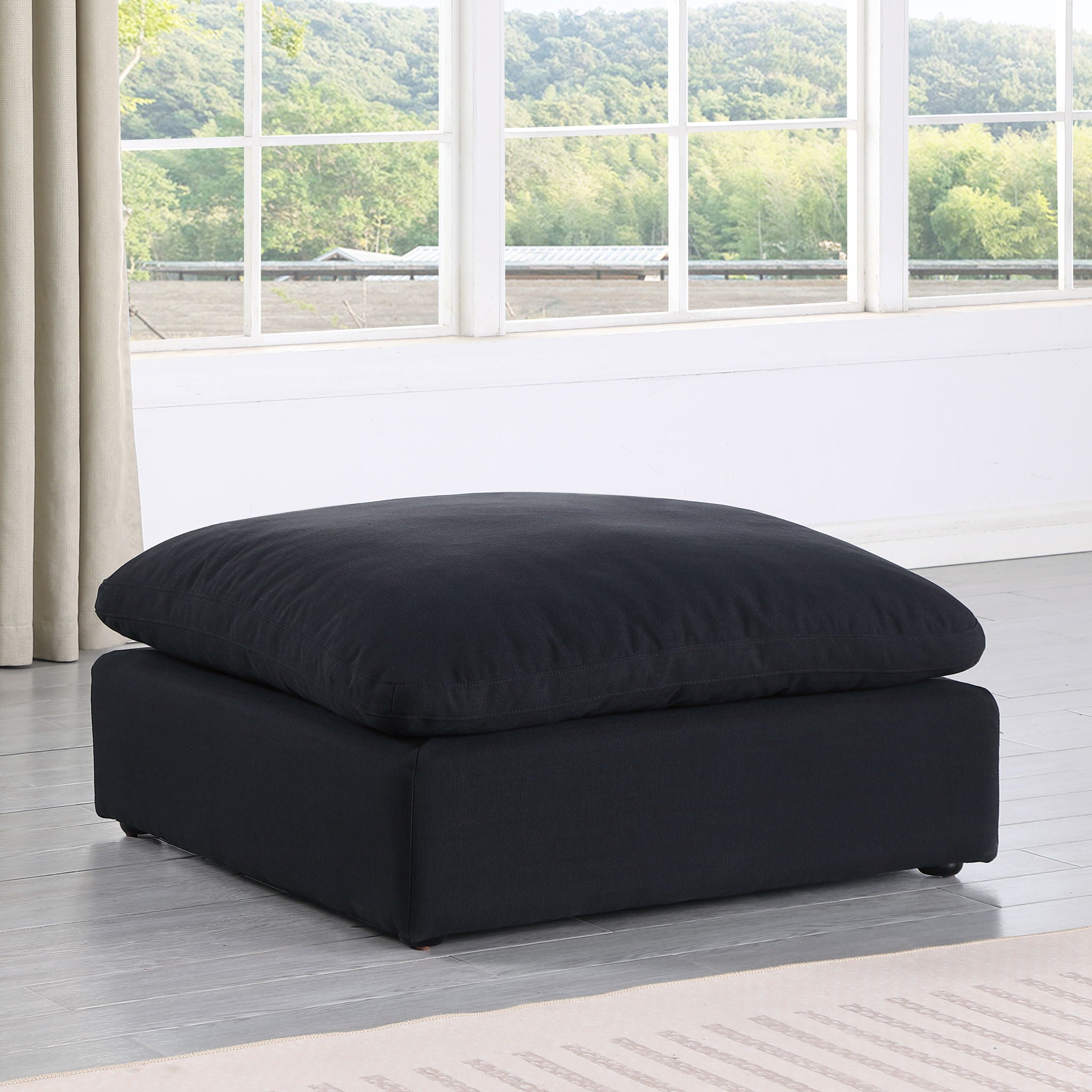 Comfy - Linen Ottoman - Urban Living Furniture (Los Angeles, CA)