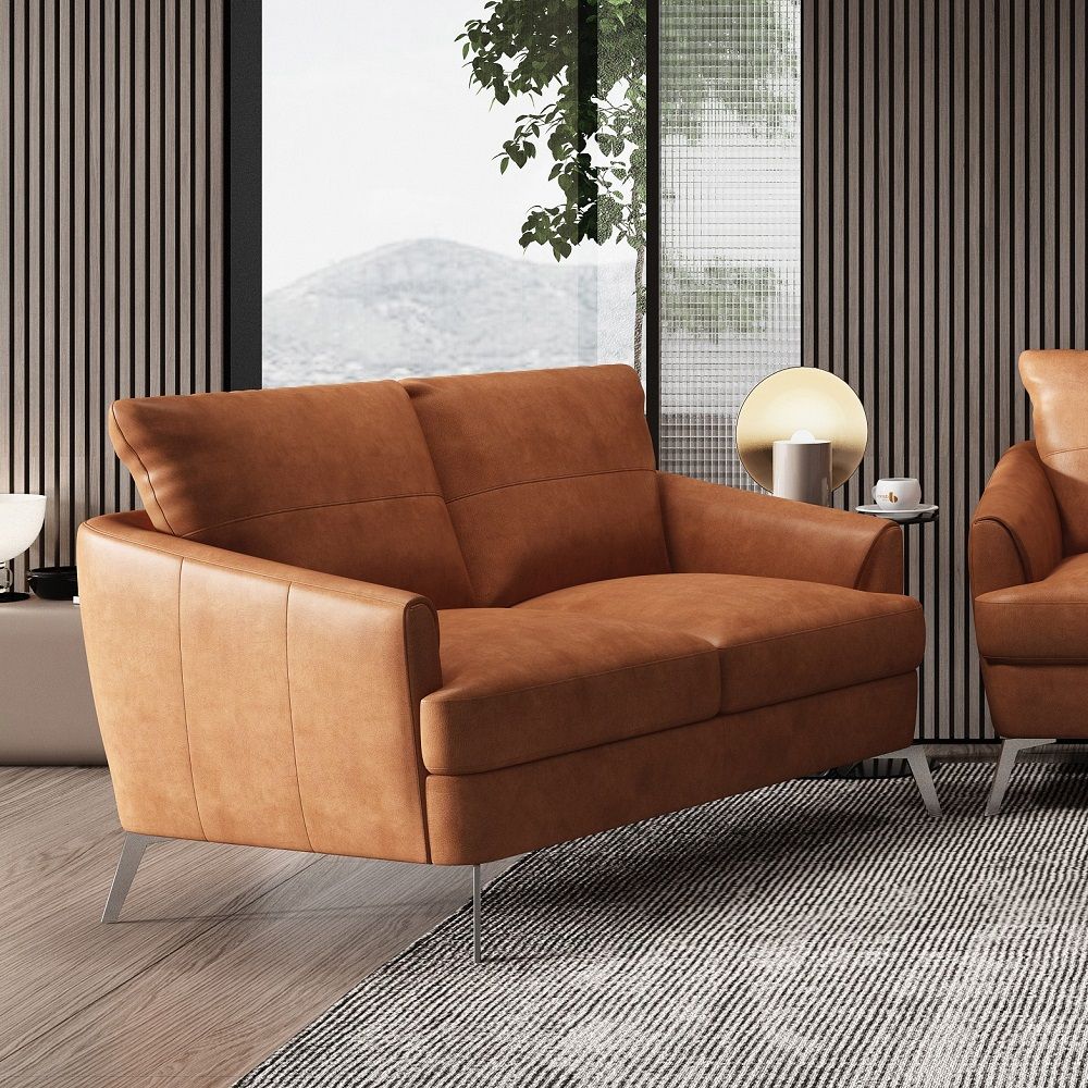 Safi - Loveseat - Cappuccino Leather - Urban Living Furniture (Los Angeles, CA)