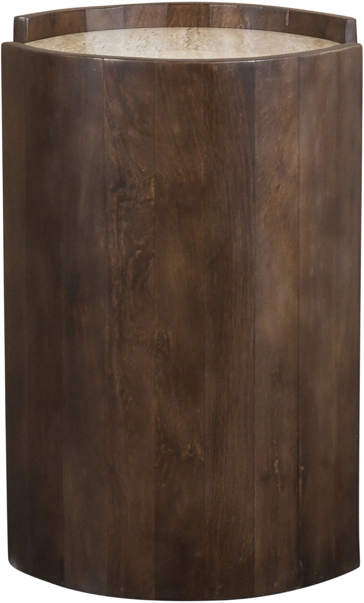 Solstice - Travertine And Mango Wood Table - Urban Living Furniture (Los Angeles, CA)