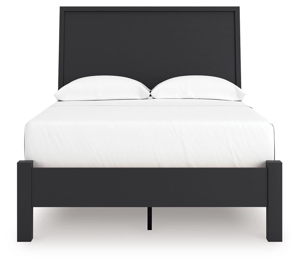 Danziar - Full Panel Bed With Low Footboard - Black - Urban Living Furniture (Los Angeles, CA)