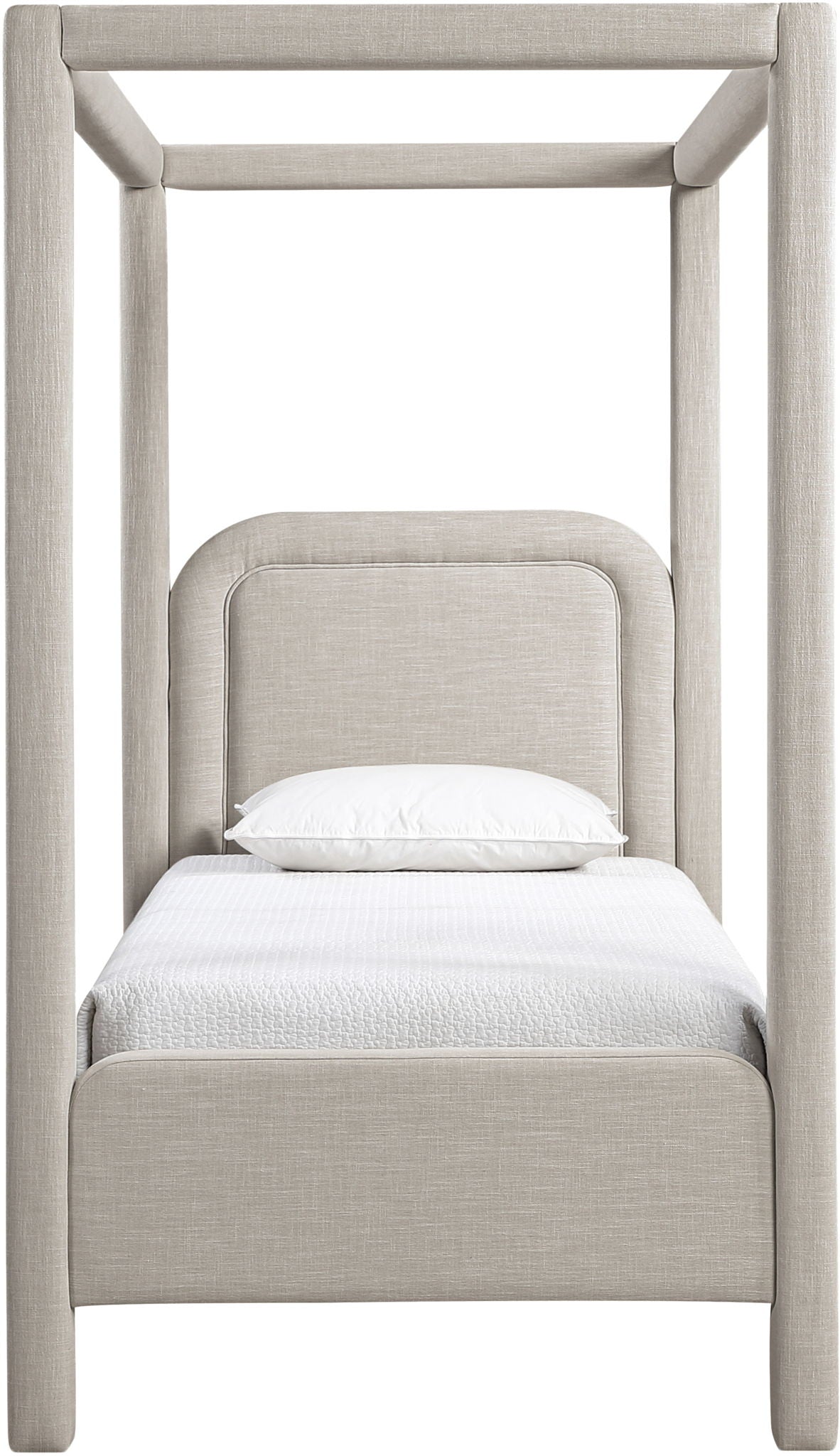 Salina - Linen Textured Fabric Upholstered Bed - Urban Living Furniture (Los Angeles, CA)