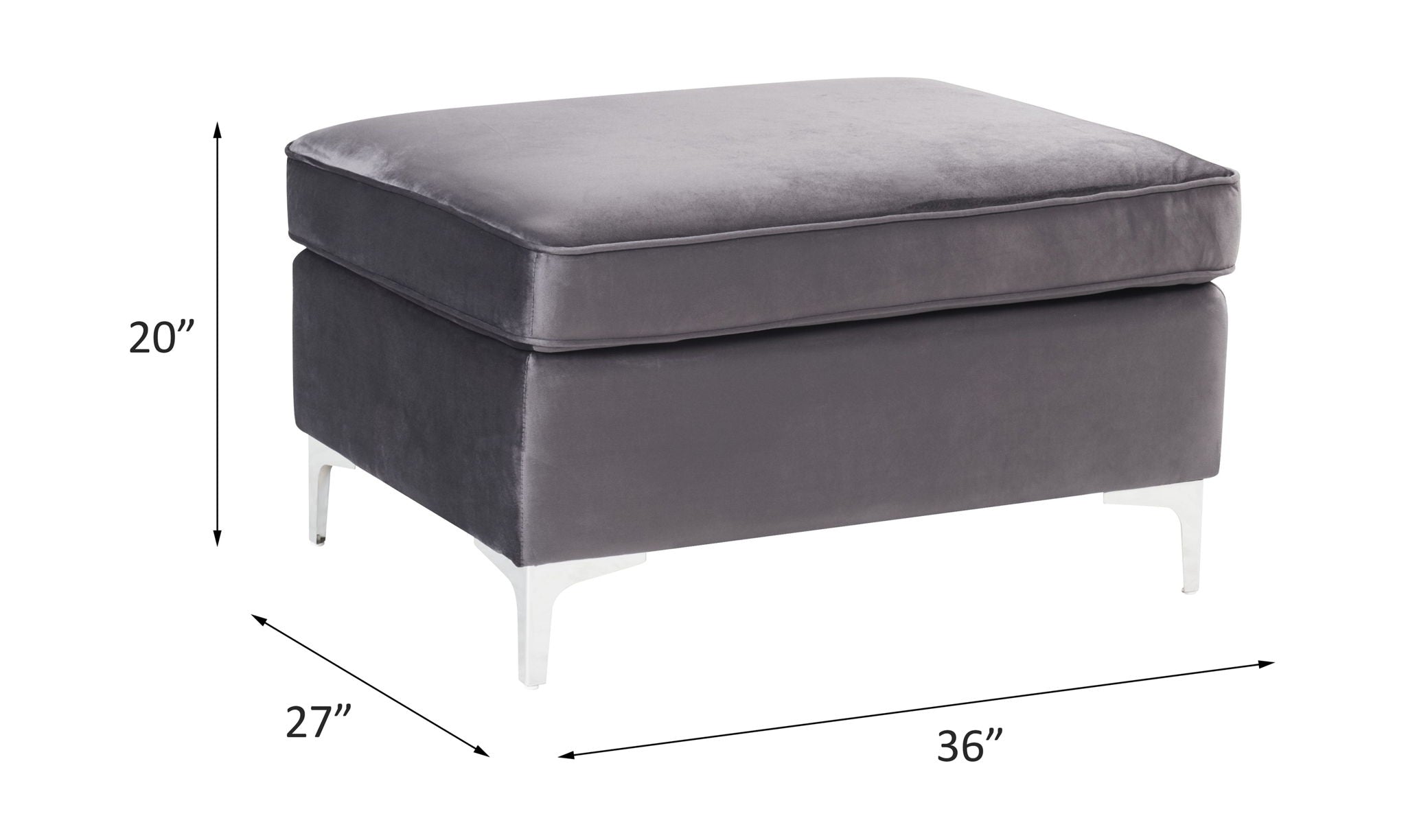 Jaszira - Ottoman - Urban Living Furniture (Los Angeles, CA)