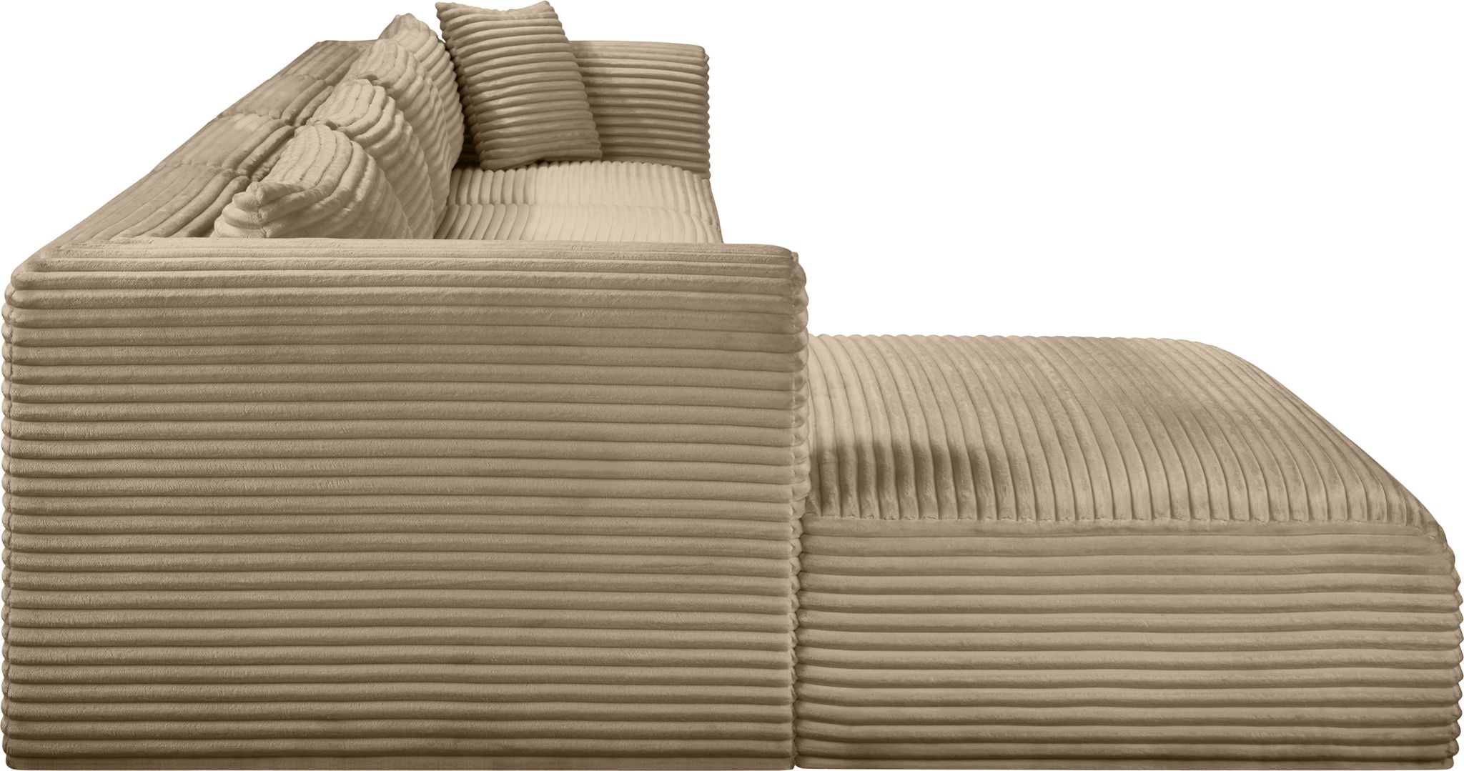 Shaggy - Fabric 4 Piece Modular Sectional - Urban Living Furniture (Los Angeles, CA)