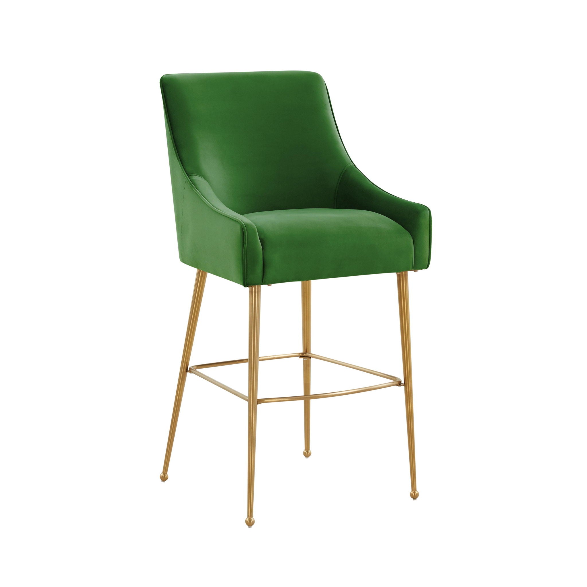 Beatrix - Velvet Stool - Urban Living Furniture (Los Angeles, CA)