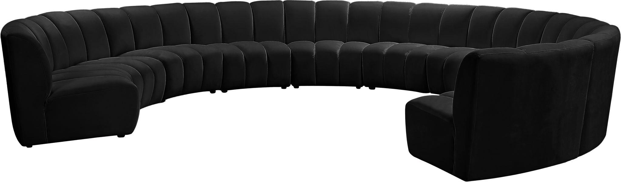 Infinity - 10 Piece Velvet Modular Sectional - Urban Living Furniture (Los Angeles, CA)
