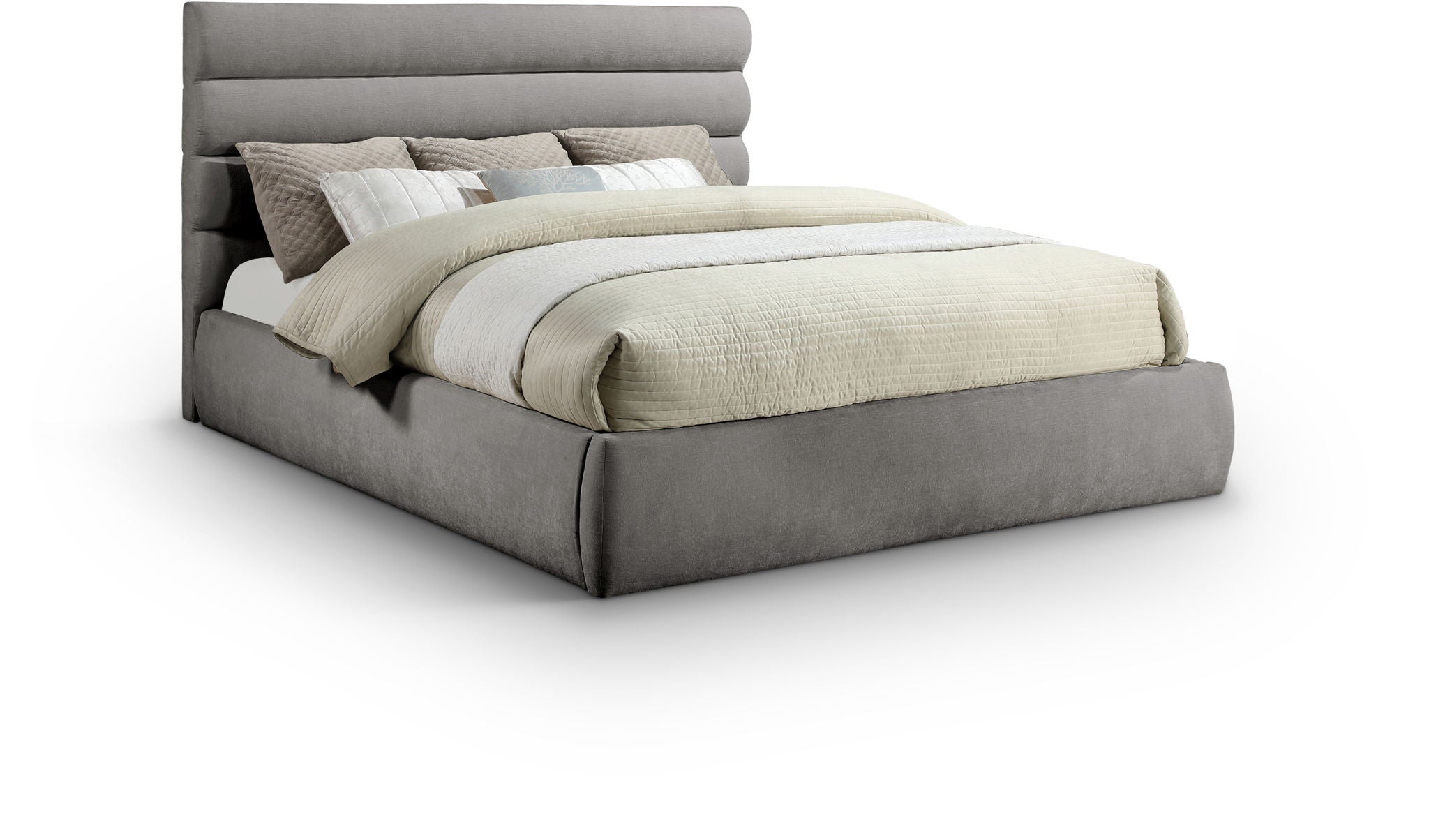 Adam - Chenille Fabric Bed With 52" Headboard - Urban Living Furniture (Los Angeles, CA)