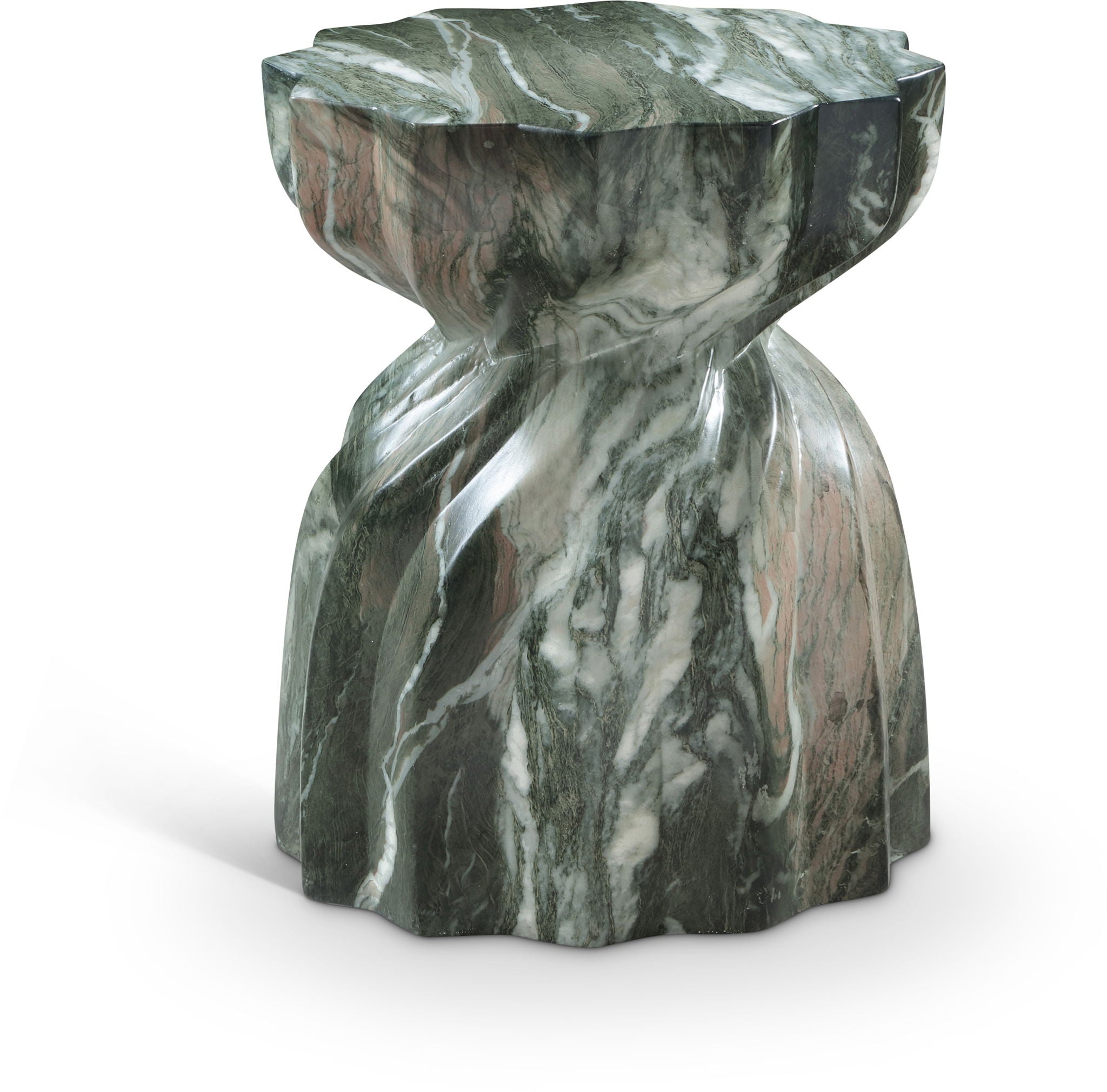 Caserta - Marble Finish Concrete End Table - Urban Living Furniture (Los Angeles, CA)