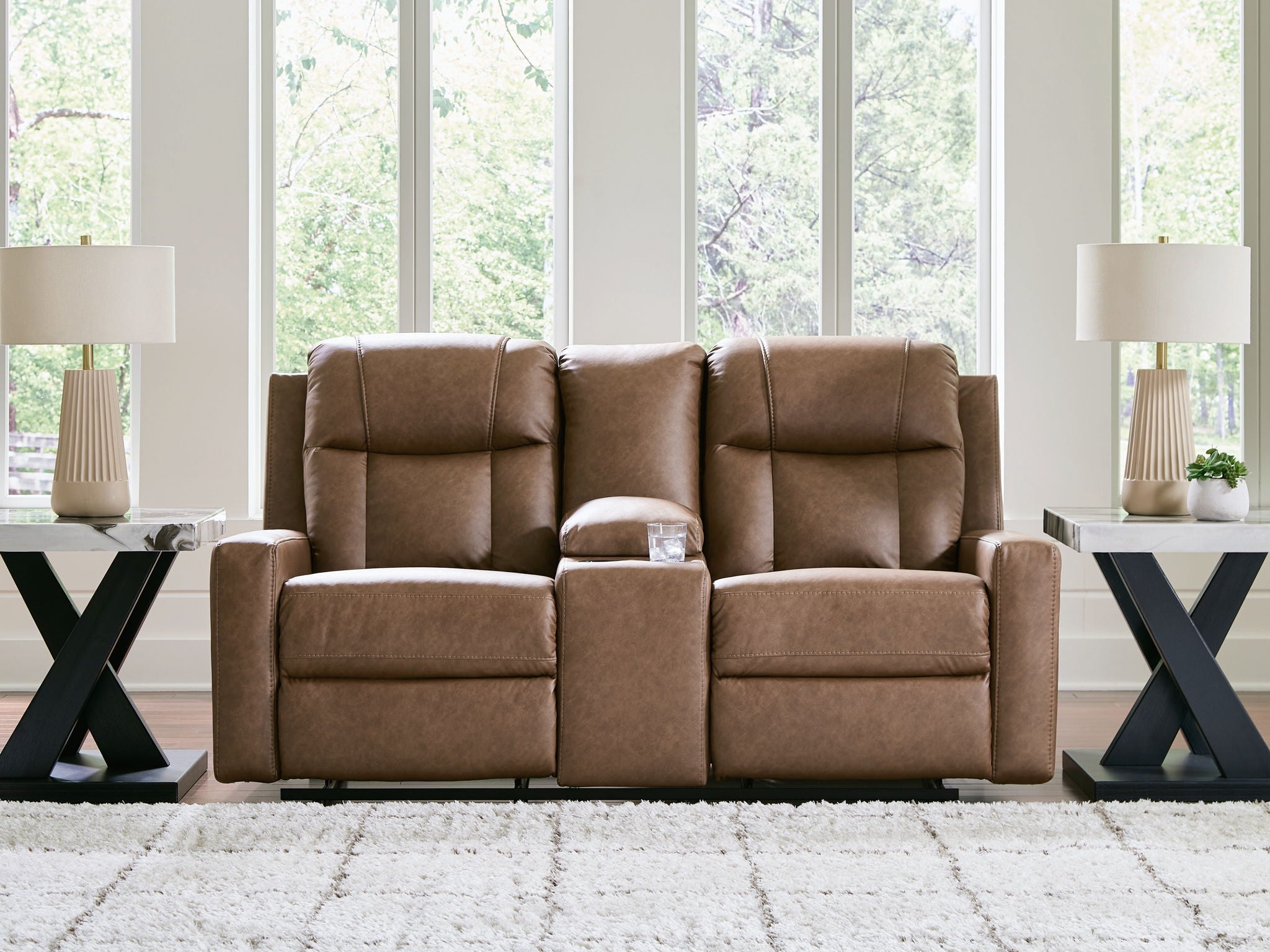 Mackmenville - Double Reclining Loveseat With Console - Urban Living Furniture (Los Angeles, CA)