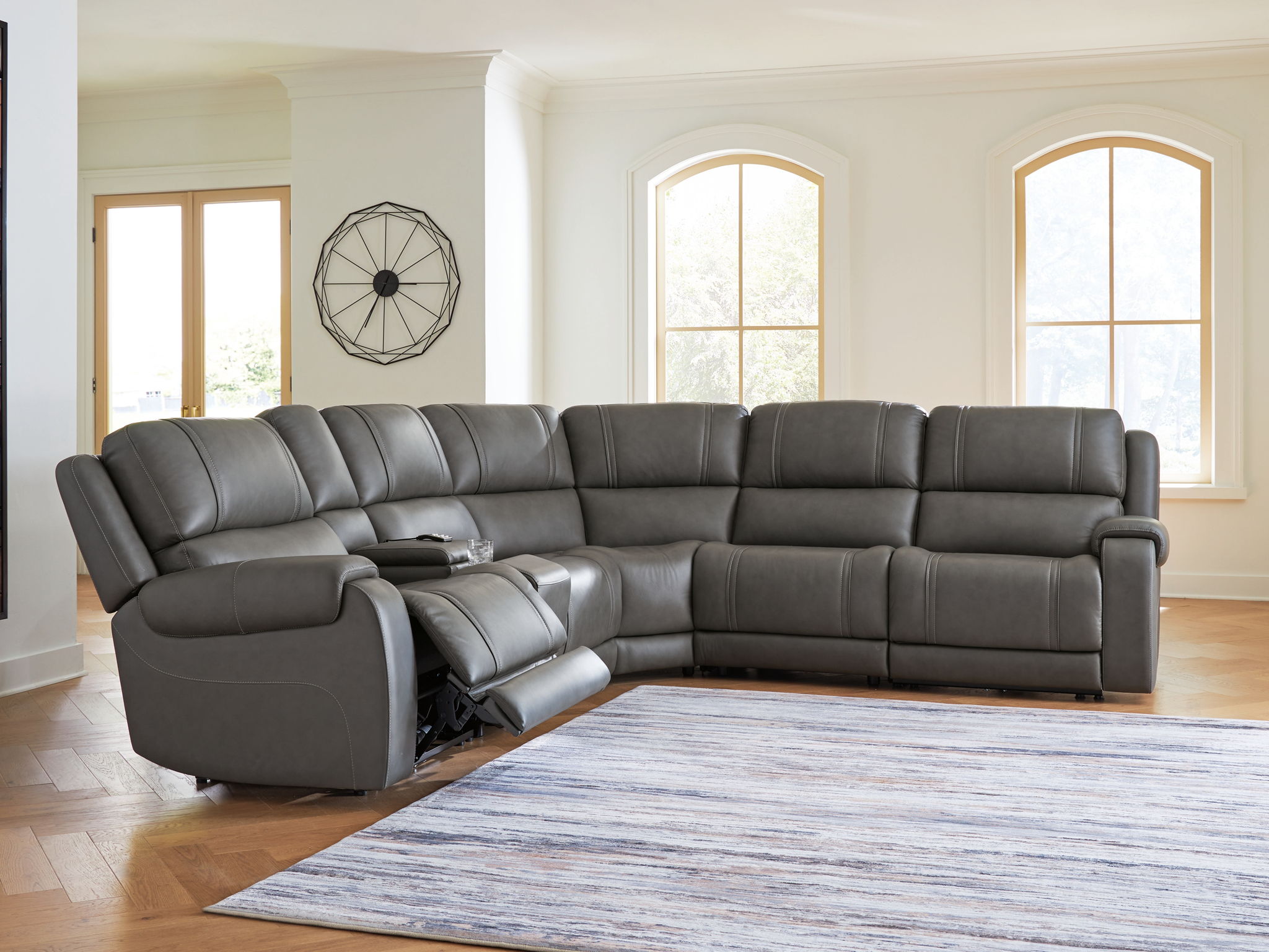 5Z - Pittson - Power Reclining Sectional - Urban Living Furniture (Los Angeles, CA)