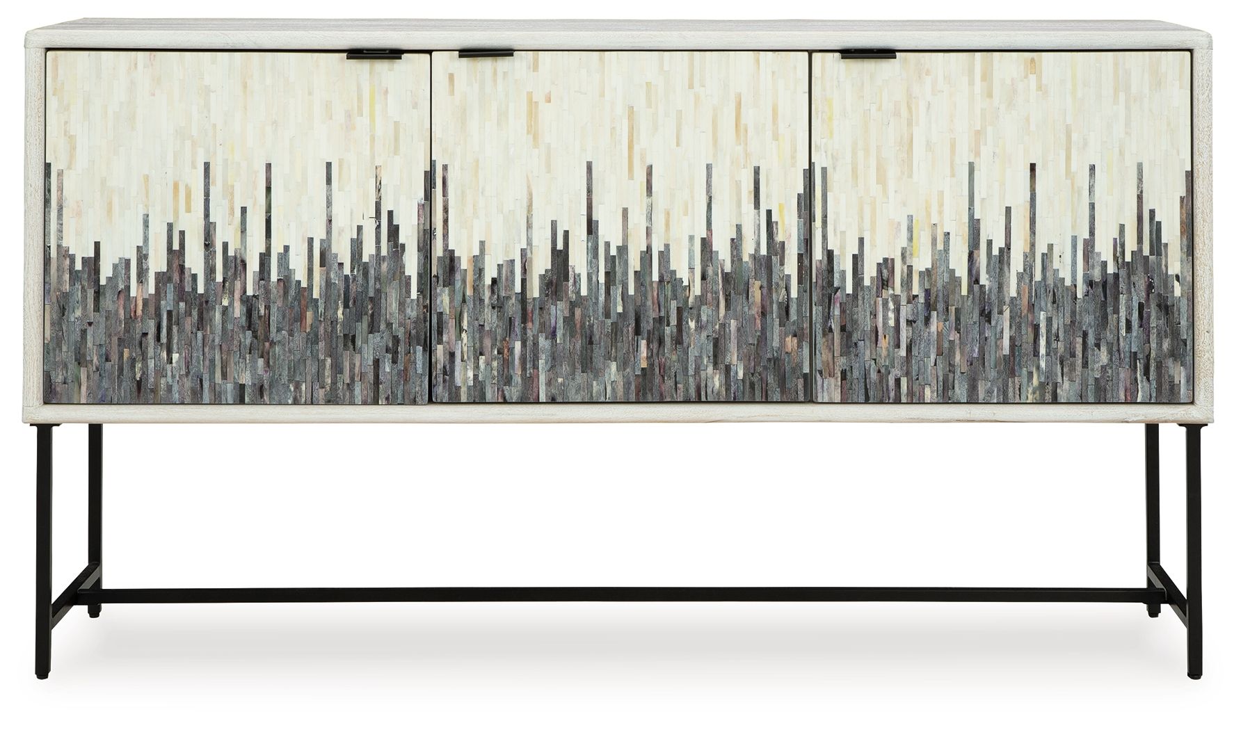 Freyton - White / Gray - Accent Cabinet - Urban Living Furniture (Los Angeles, CA)