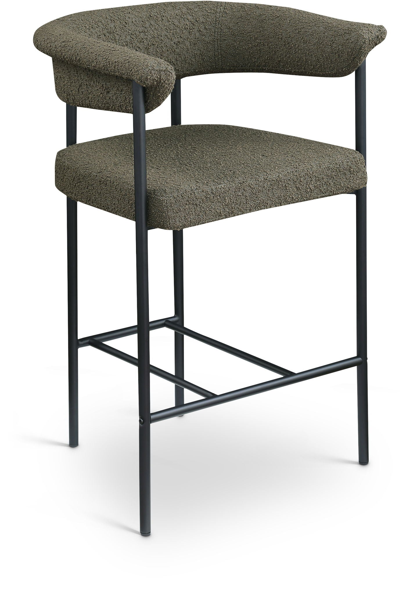 Malin - Boucle Counter Stool (Set of 2) - Urban Living Furniture (Los Angeles, CA)