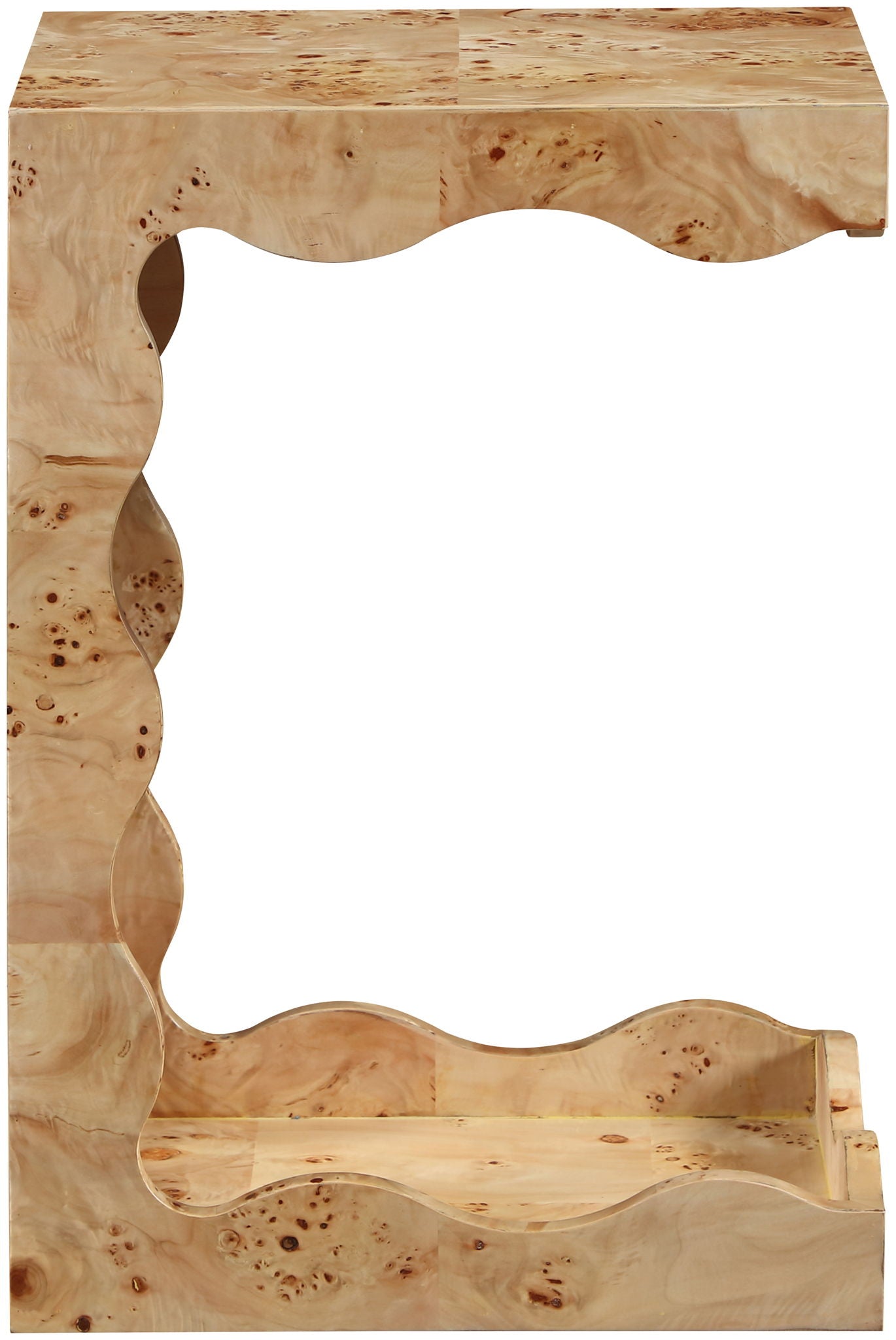 Vassa - Burl Veneer End Table - Urban Living Furniture (Los Angeles, CA)