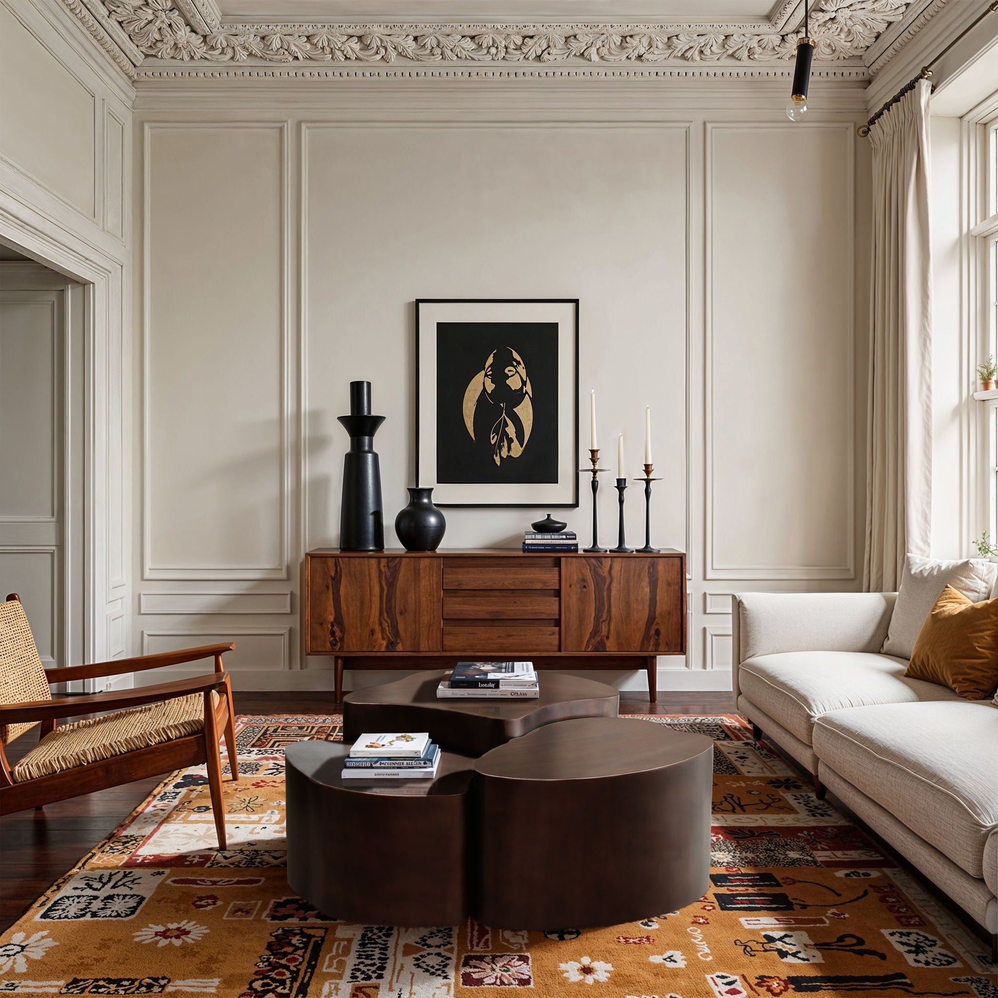 Banyan - Iron Coffee Table - Urban Living Furniture (Los Angeles, CA)