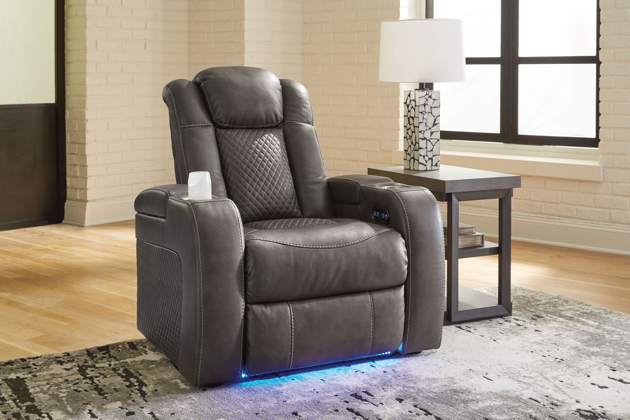 Fyne-dyme - Power Recliner/Adj Headrest - Urban Living Furniture (Los Angeles, CA)