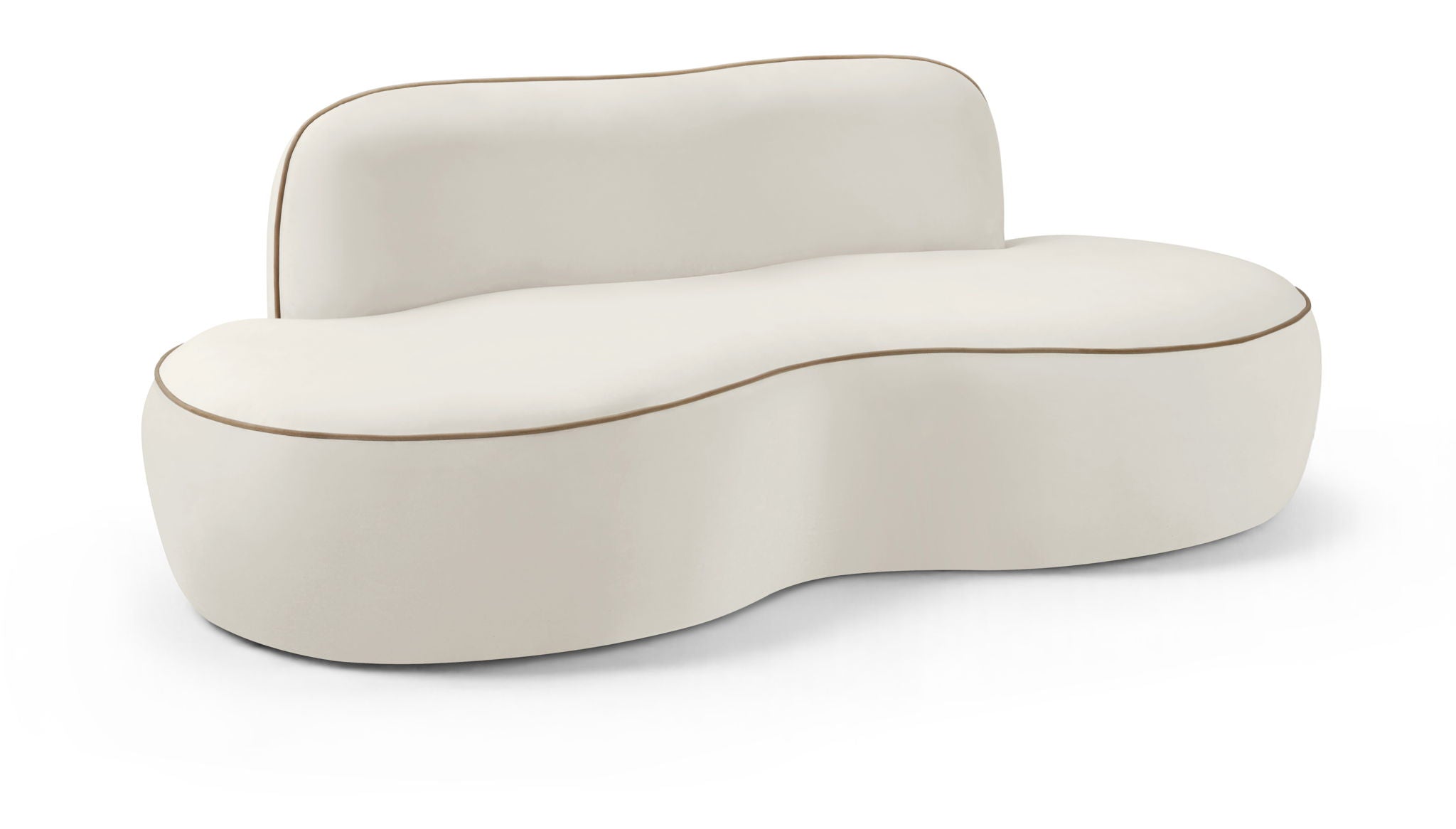 Swerve - Velvet 77" Upholstered Loveseat - Urban Living Furniture (Los Angeles, CA)