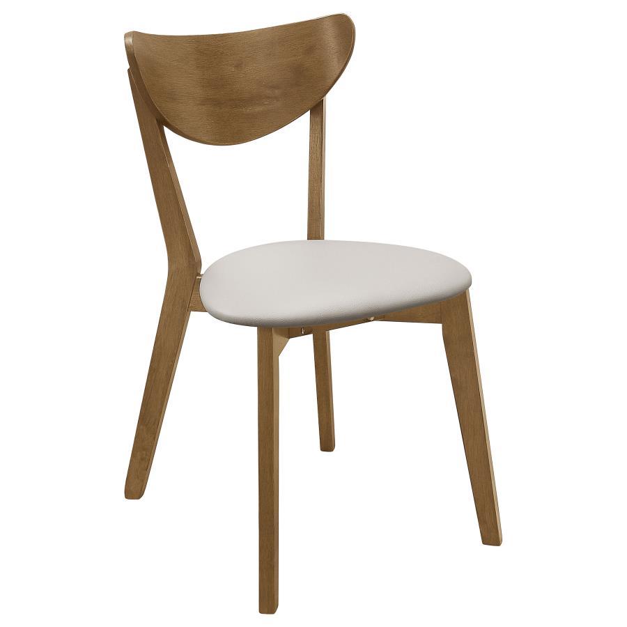 Kersey - Curved Wood Dining Side Chair (Set of 2) - Chestnut - Urban Living Furniture (Los Angeles, CA)