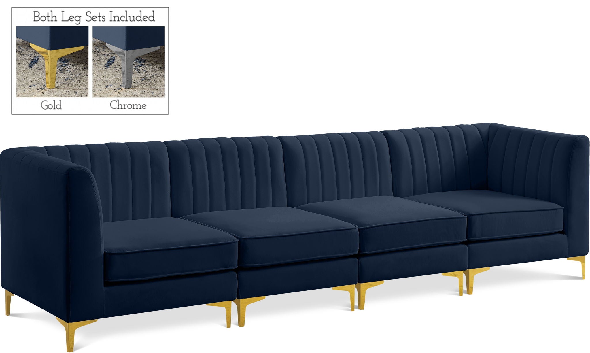 Alina - Modular 4 Seat Sofa - Urban Living Furniture (Los Angeles, CA)