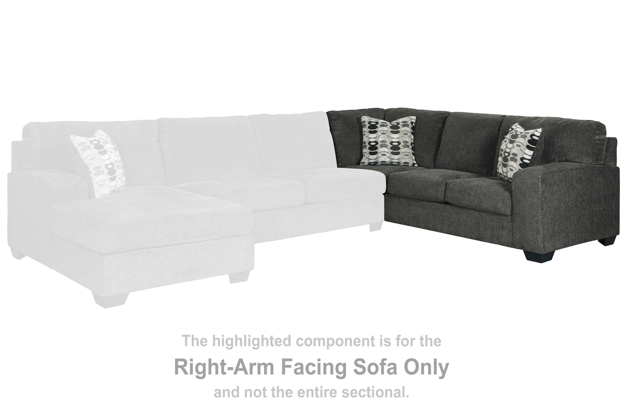 Ballinasloe - Smoke - RAF Sofa - Urban Living Furniture (Los Angeles, CA)